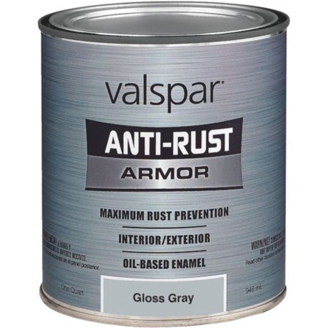 21834/21934 ANTI-RUST ENAMEL PAINT GLOSS GRAY QT