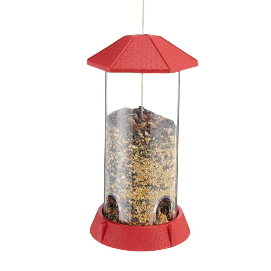 GAZEBO BIRD FEEDER RED 2.25LB