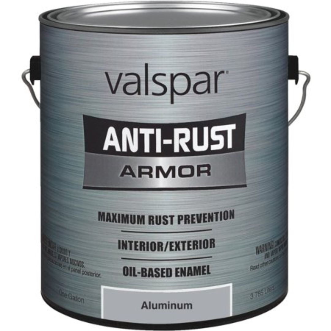 21840 ANTI-RUST ENAMEL PAINT GLOSS ALUMINUM GAL