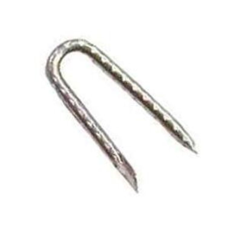 FENCE STAPLES ELECTRO GALVANIZED 1IN LB