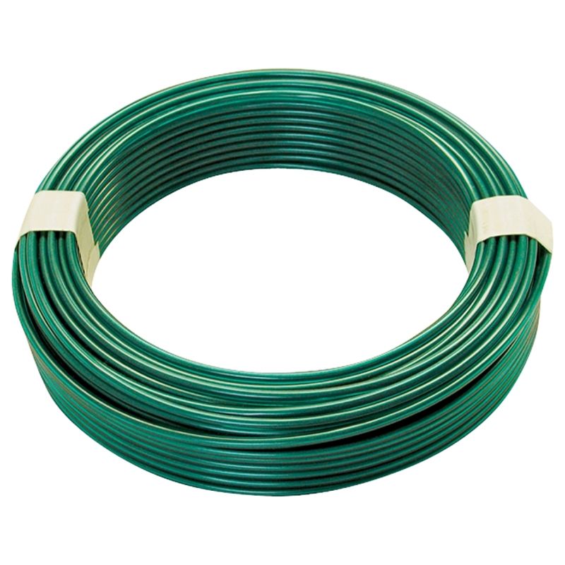 50149 STEEL WIRE GREEN COATED 100FT