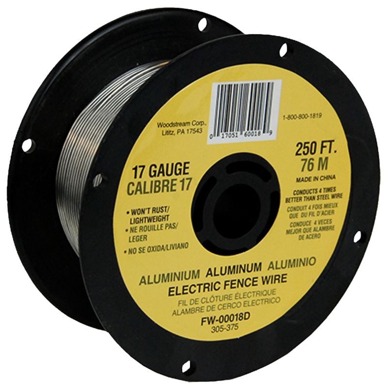 FW00018 ALUMINUM WIRE 17G 250FT