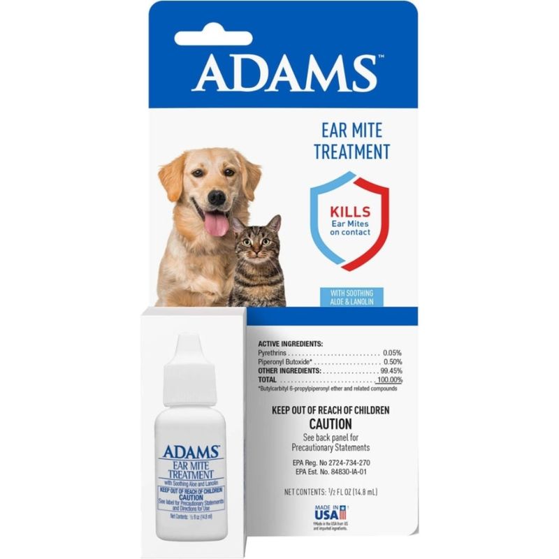 ADAMS EAR MITE TREATMENT