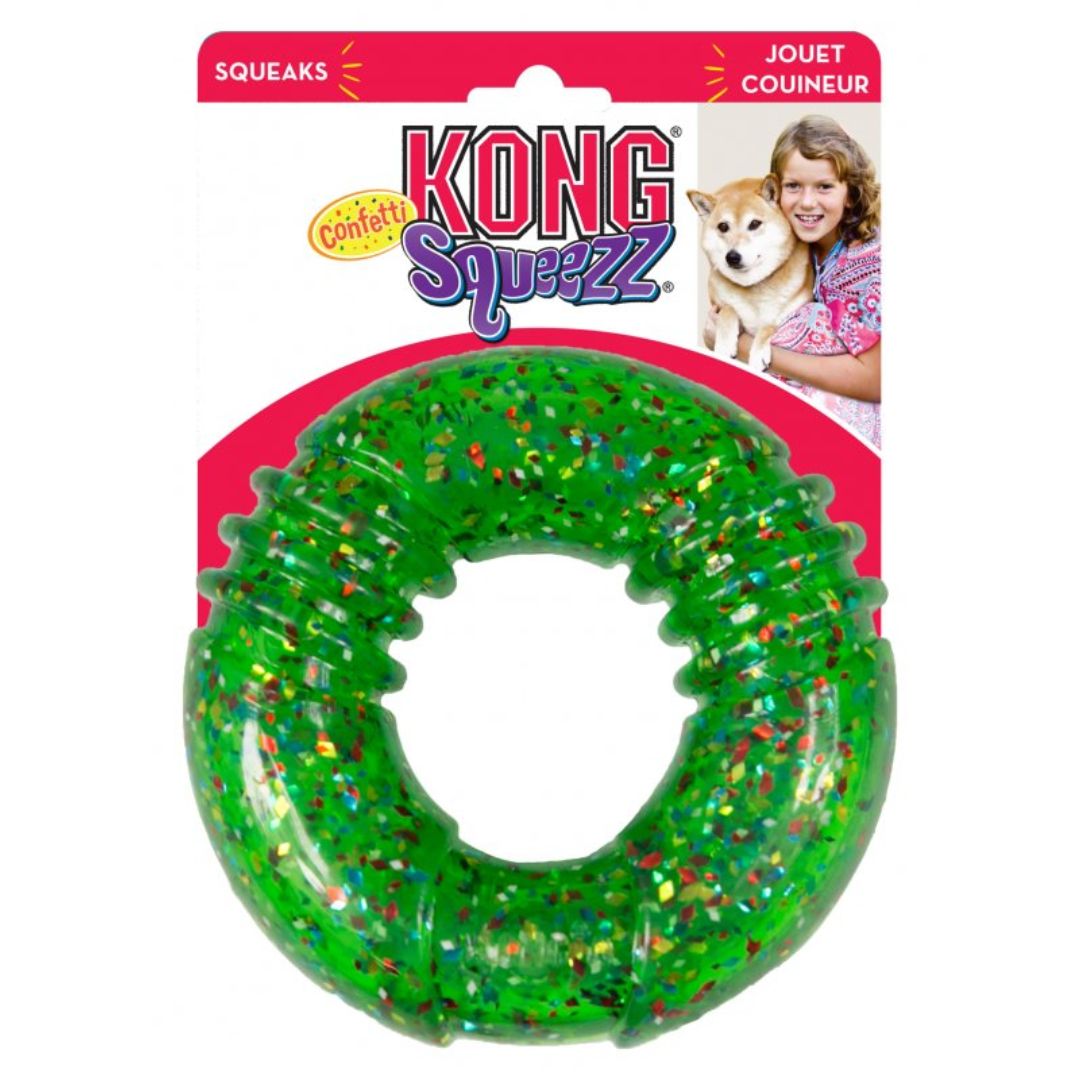 KONG CONFETTI RING MED