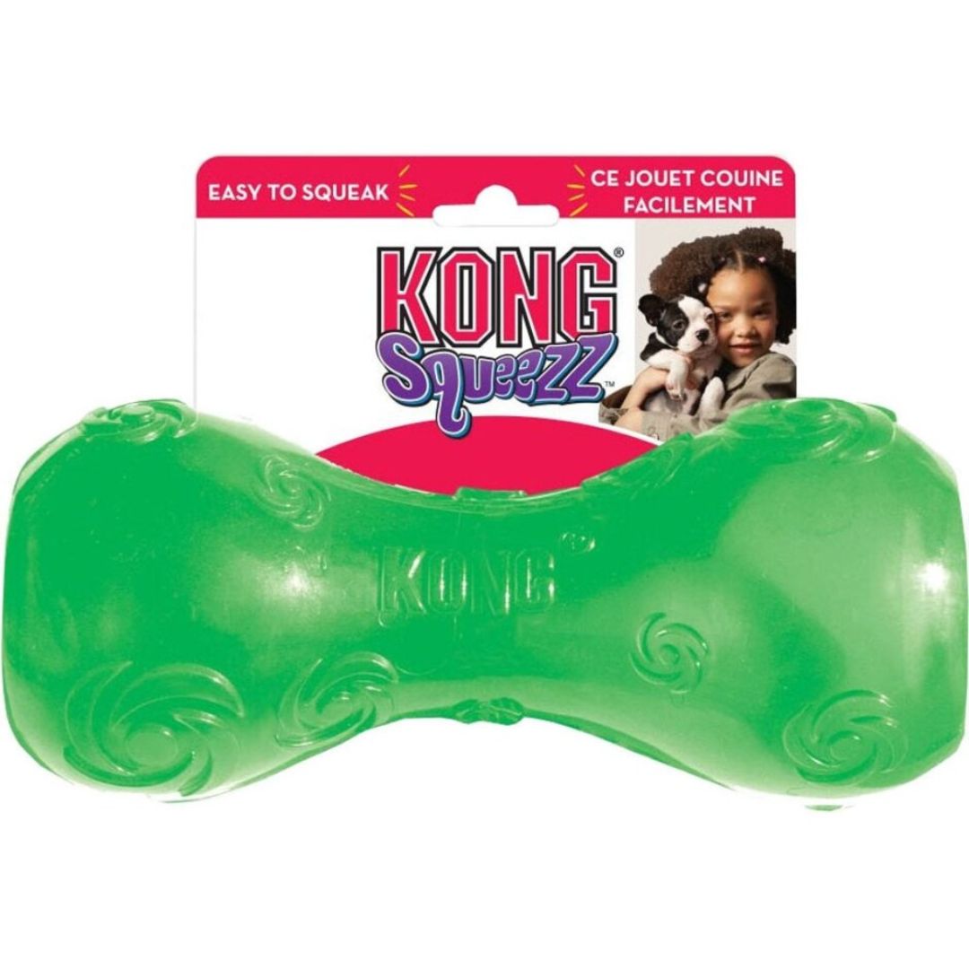 KONG SQUEEZZ DUMBBELL LG