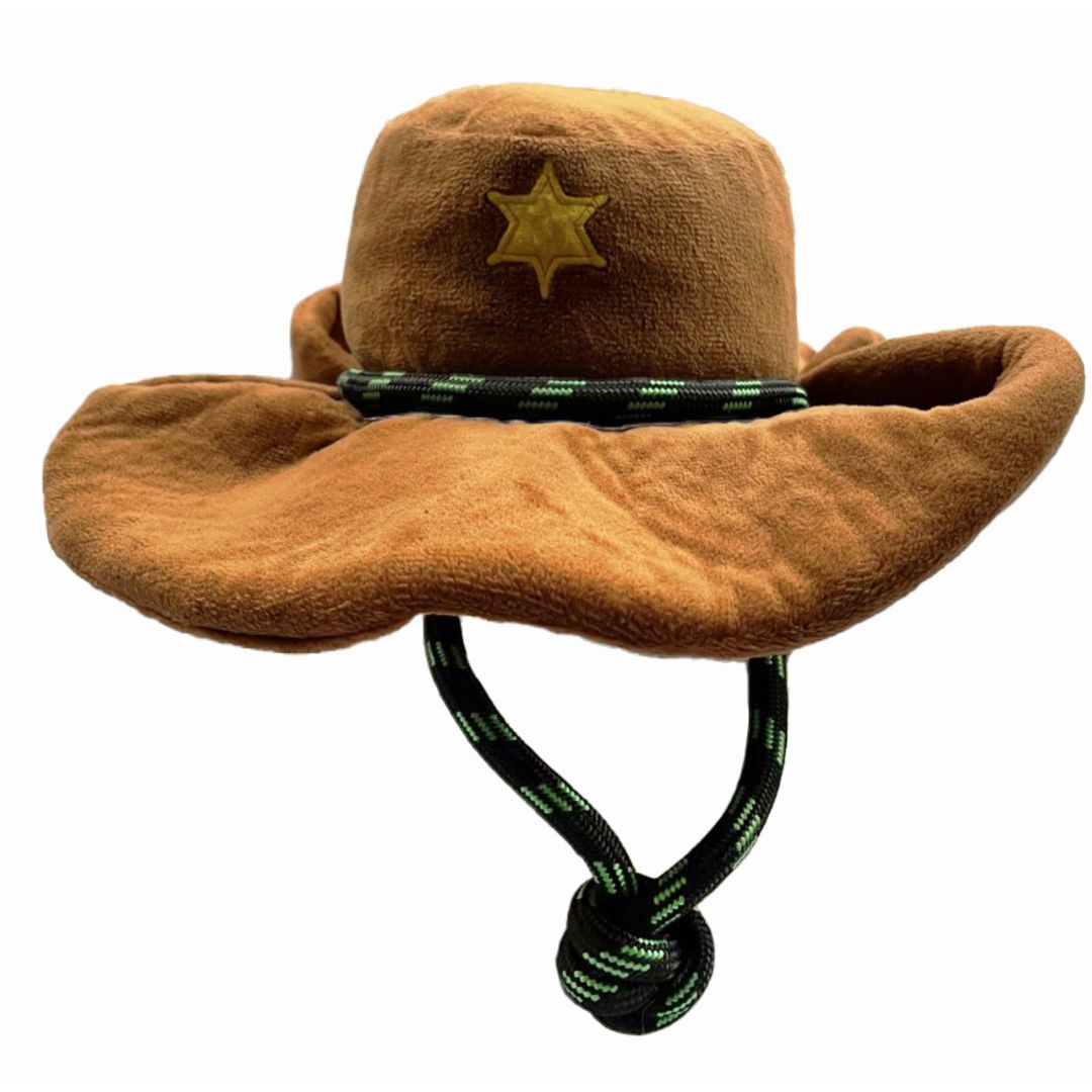COWBOY HAT DOG TOY