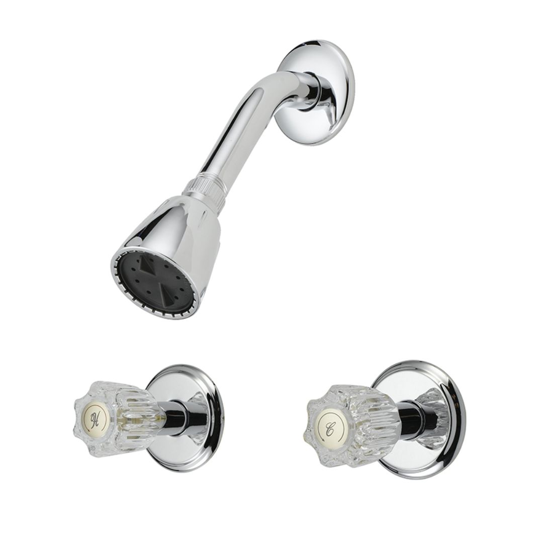 121304 TWO HANDLE SHOWER FAUCET
