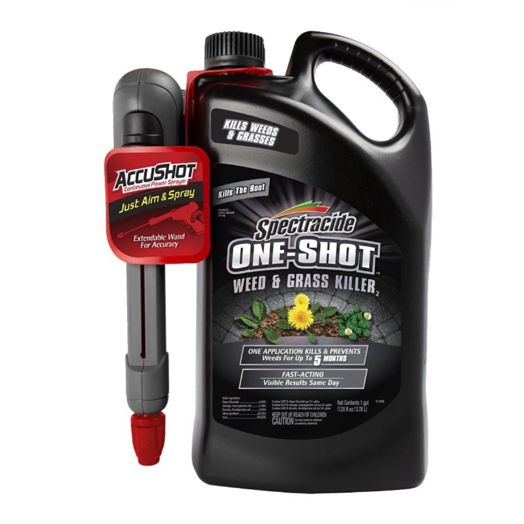 SPECTRACIDE ONE-SHOT WEED &amp; GRASS KILLER GAL