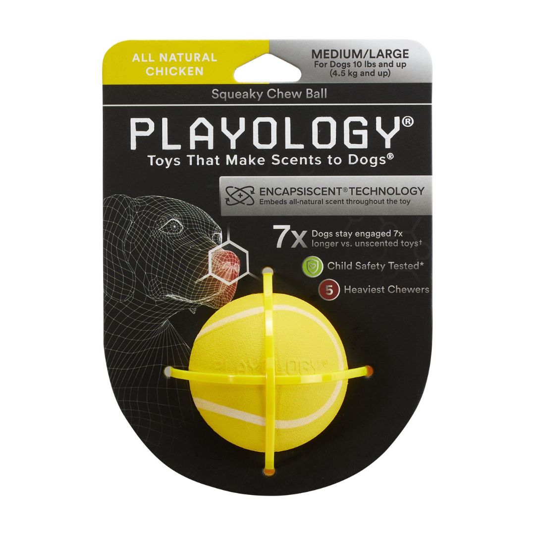 PLAYOLOGY BALL CHICKEN MED/LG