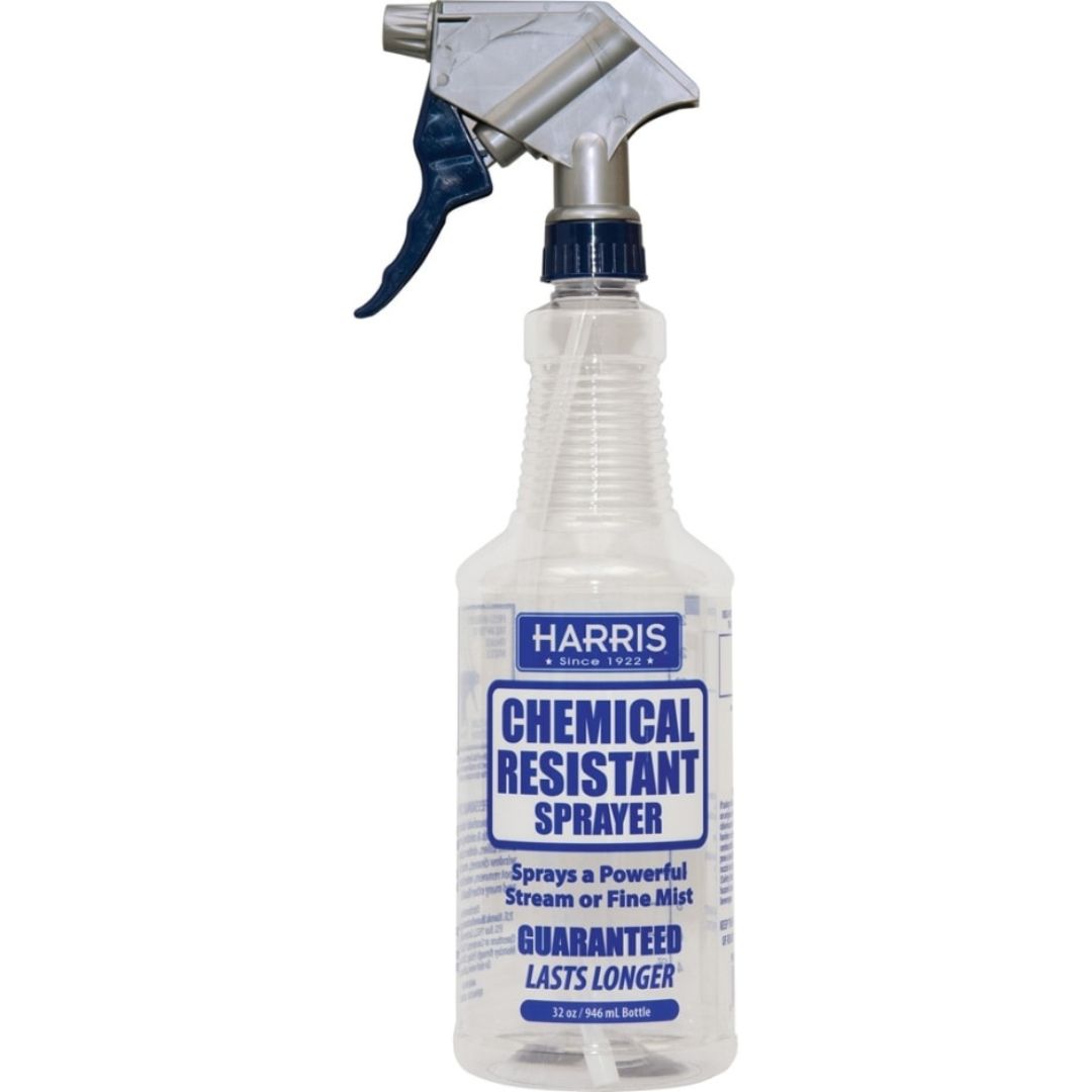 CHEMICAL RESISTANT SPRAY BOTTLE