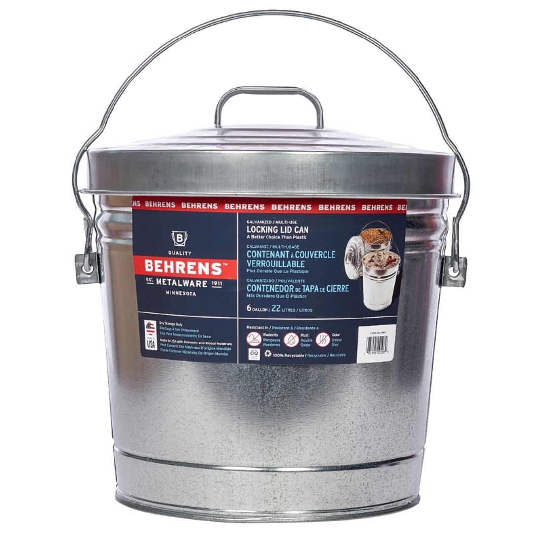 TRASH CAN BEHRENS 6GAL