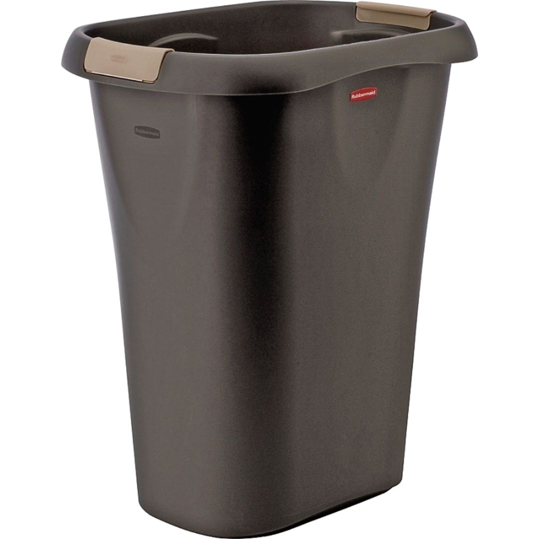 TRASH CAN BROWN OPEN TOP 8GAL