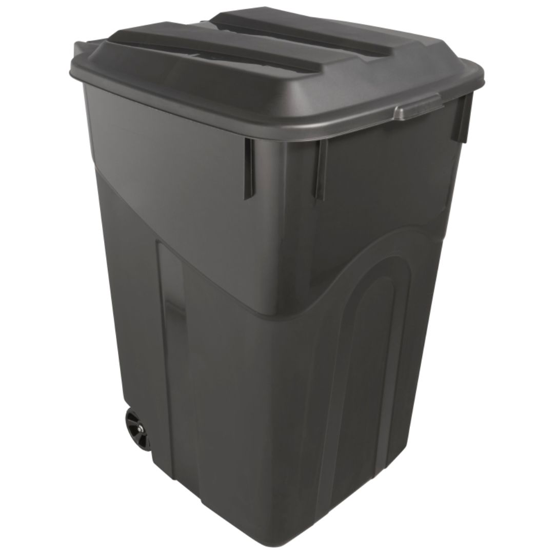 TRASH CAN WHEELED 45GAL