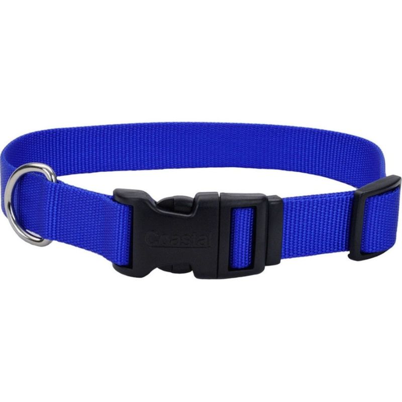 ADJ COLLAR 10-14 BLUE COASTAL