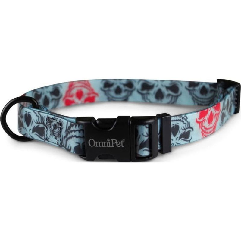 ADJ COLLAR 18-26 SKULL ATTITUDEZ