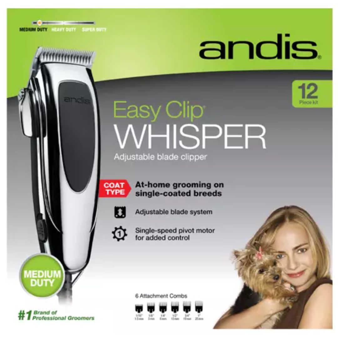 ANDIS EASY CLIP WHISPER CLIPPERS