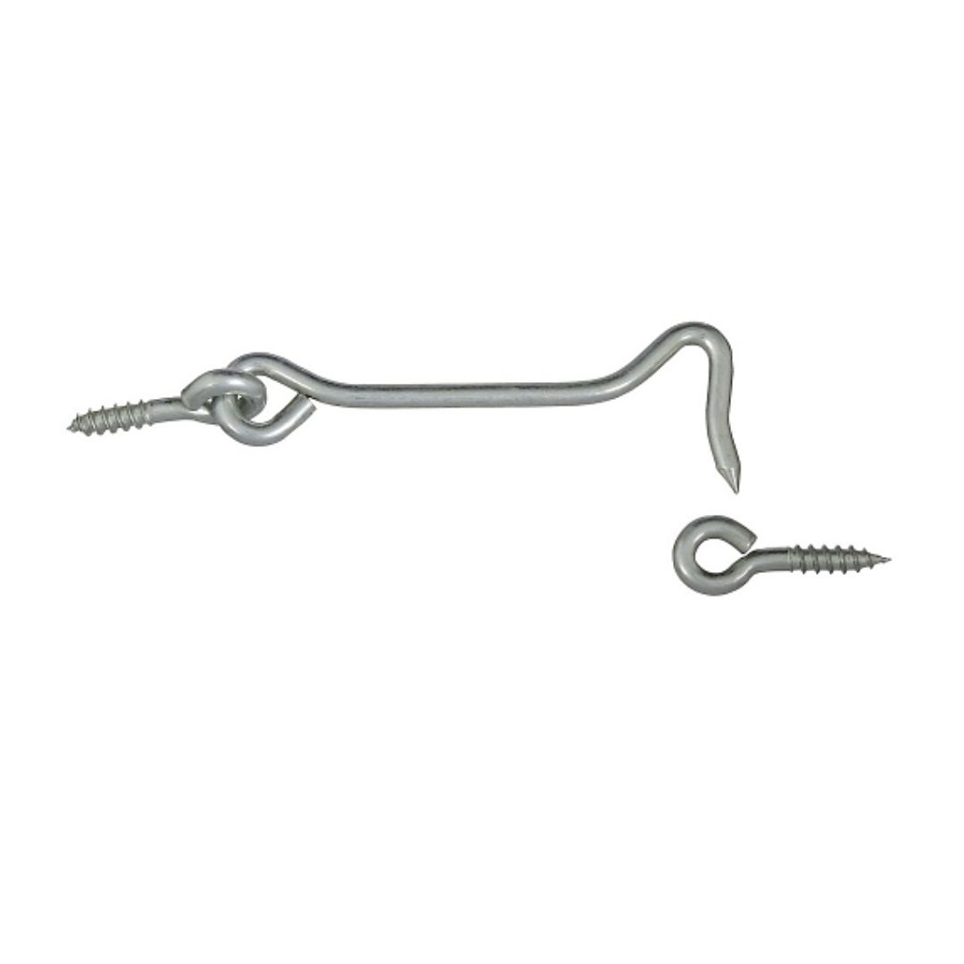 N226373 HOOK/EYE GT ZINC PLATED 4IN