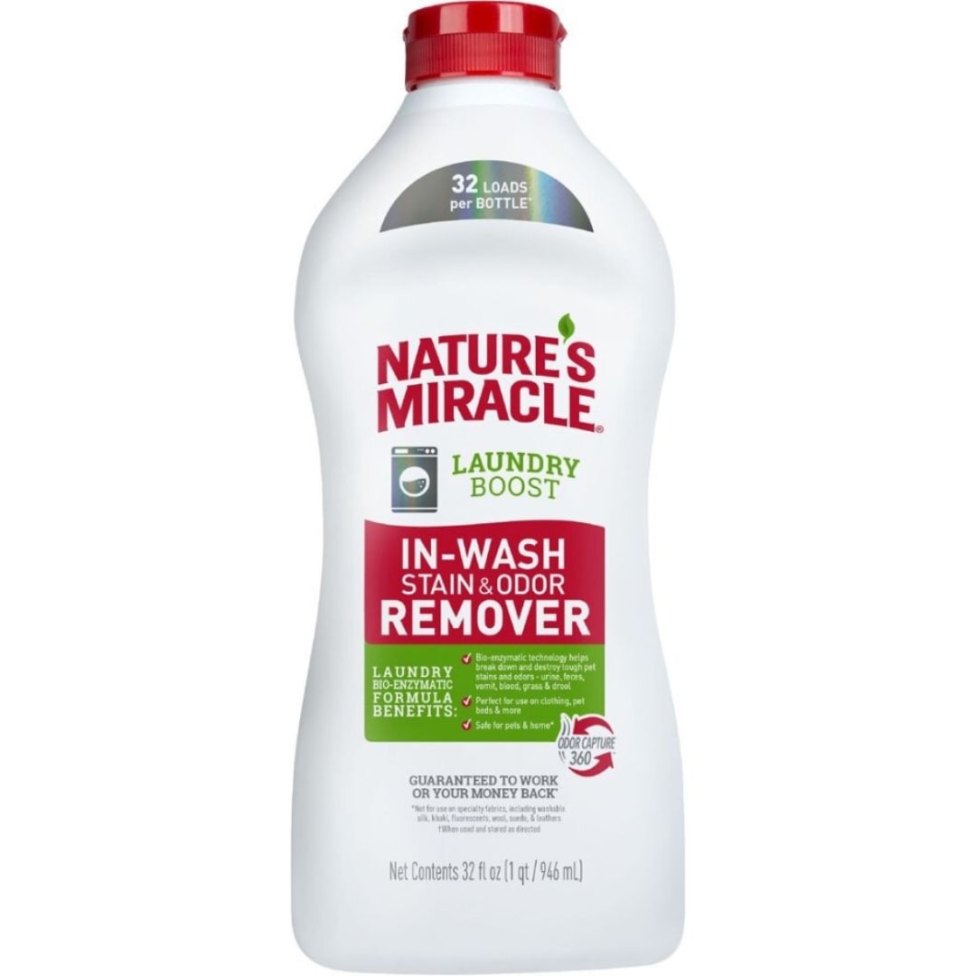 NATURE'S MIRACLE LAUNDRY BOOST 32OZ