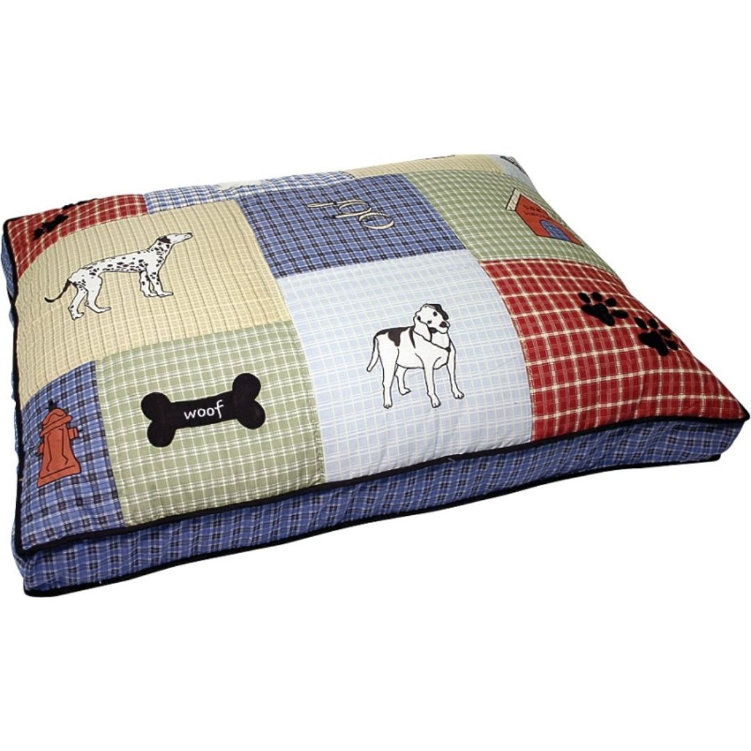 PET BED PATCHWORK 36X27