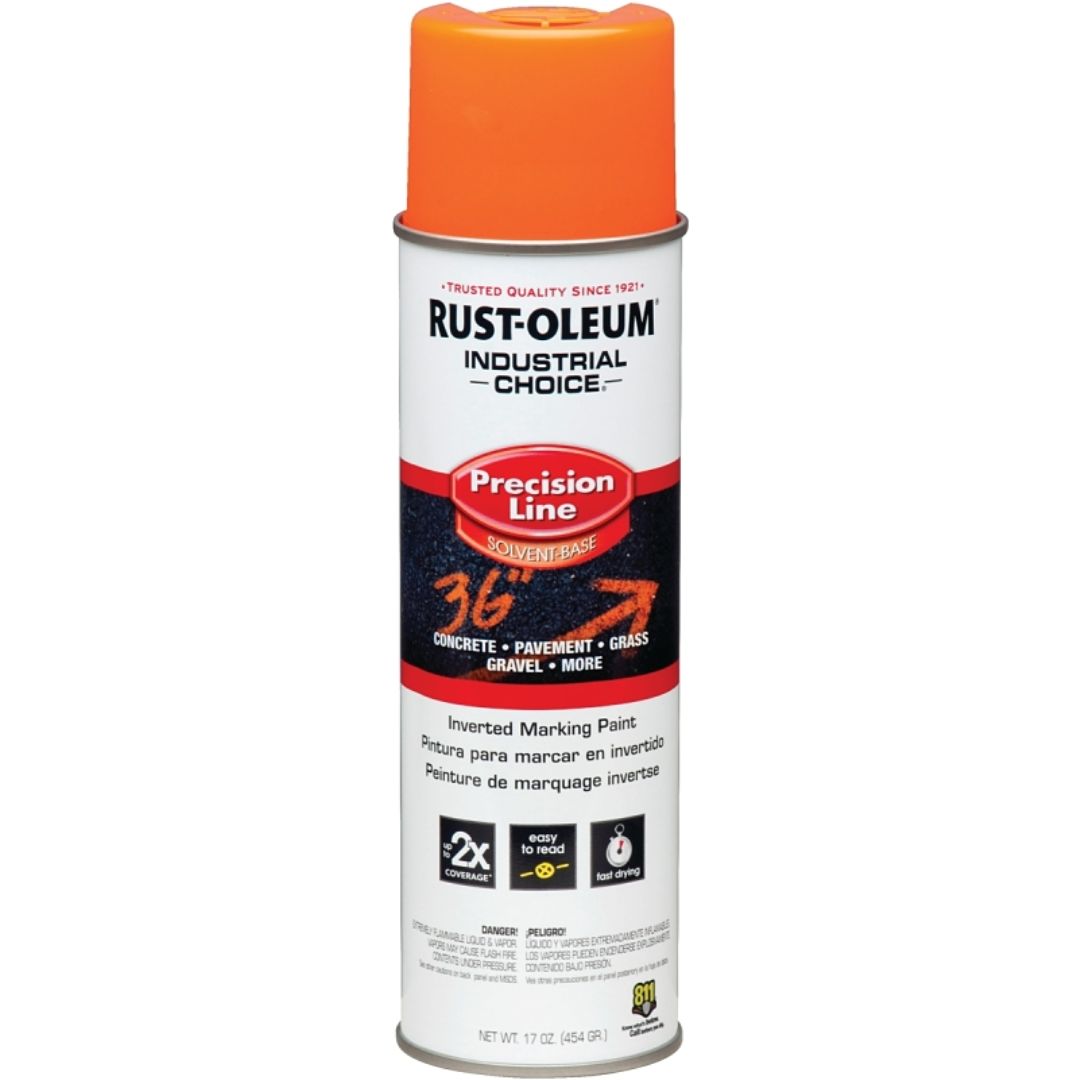 203036 FLOURESCENT ORANGE MARKING PAINT 17OZ