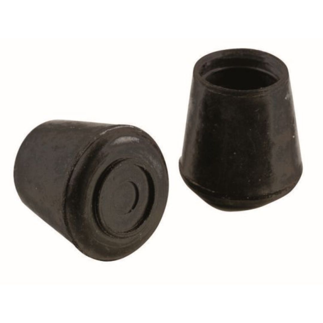 RUBBER LEG TIP 9746 BLACK 1-1/4IN
