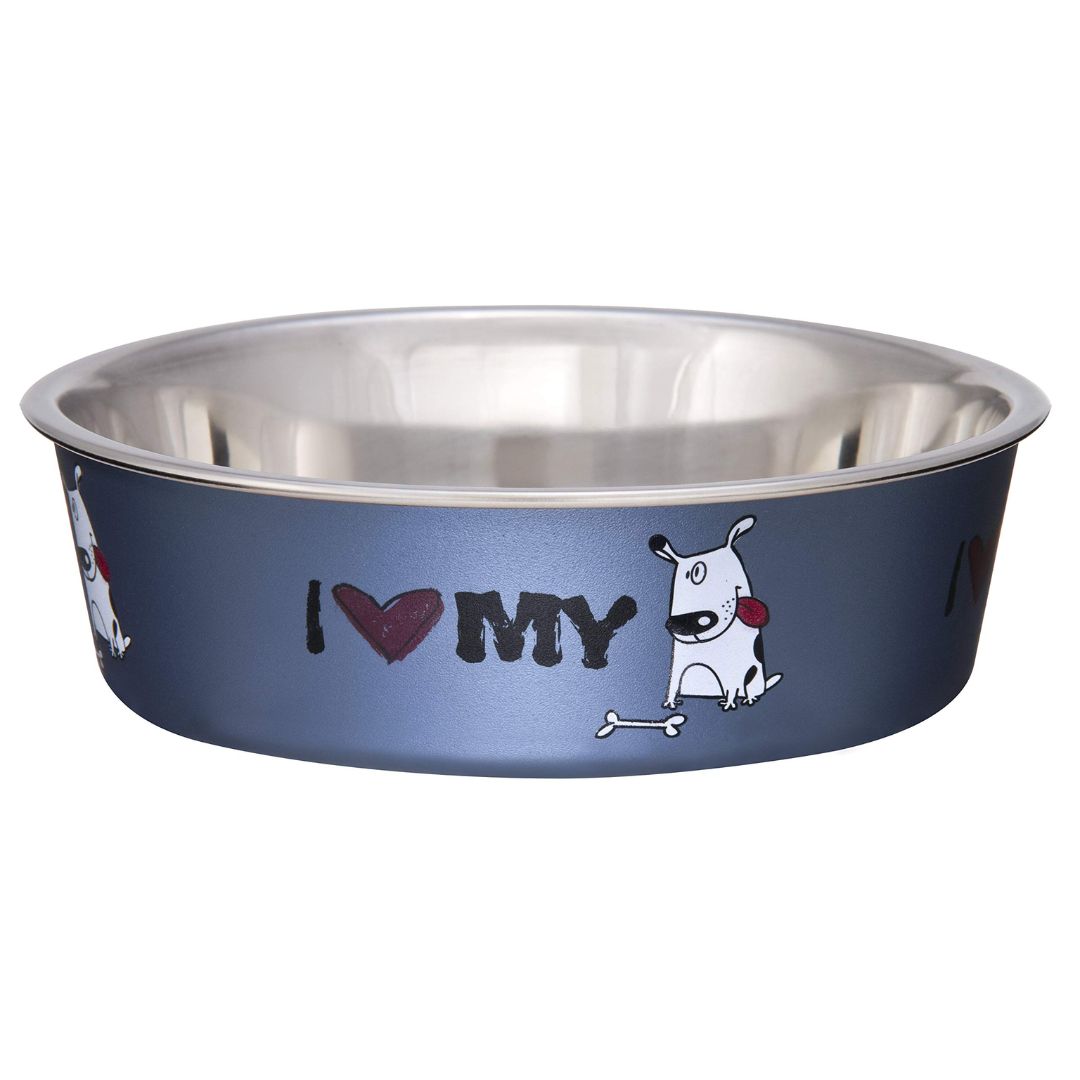 DOG DISH I LOVE MY DOG