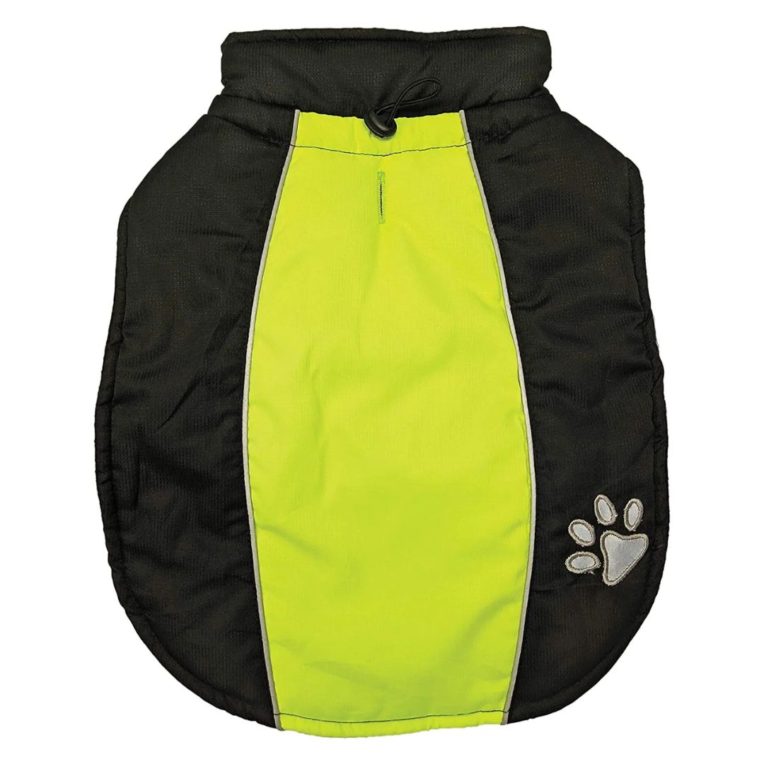 SPORTY JACKET BLACK/GREEN XXL