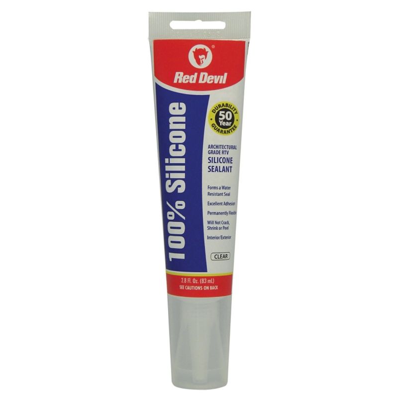 0820 CLEAR SILICONE SEALANT 2.8OZ