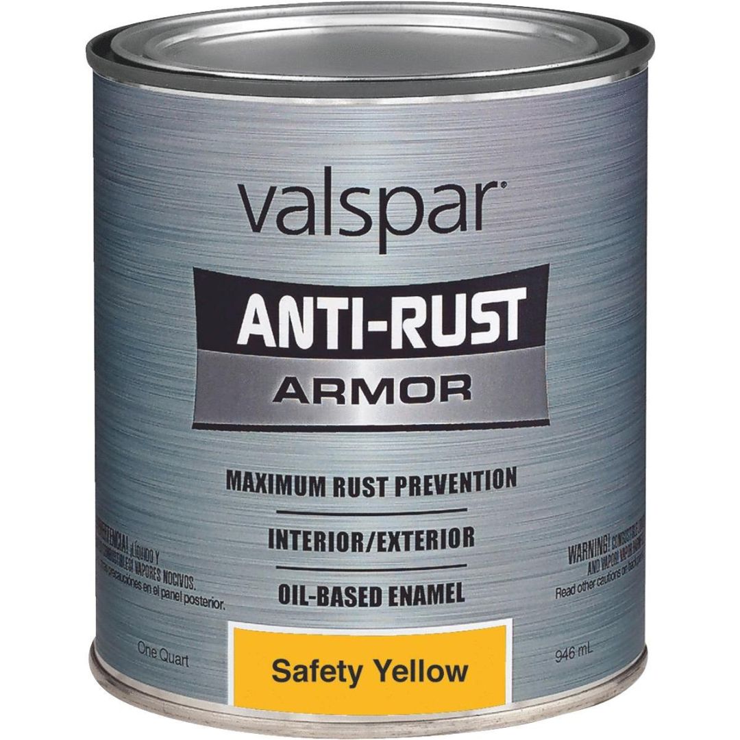 21845/21945 ANTI-RUST ENAMEL PAINT SAFETY YELLOW QT