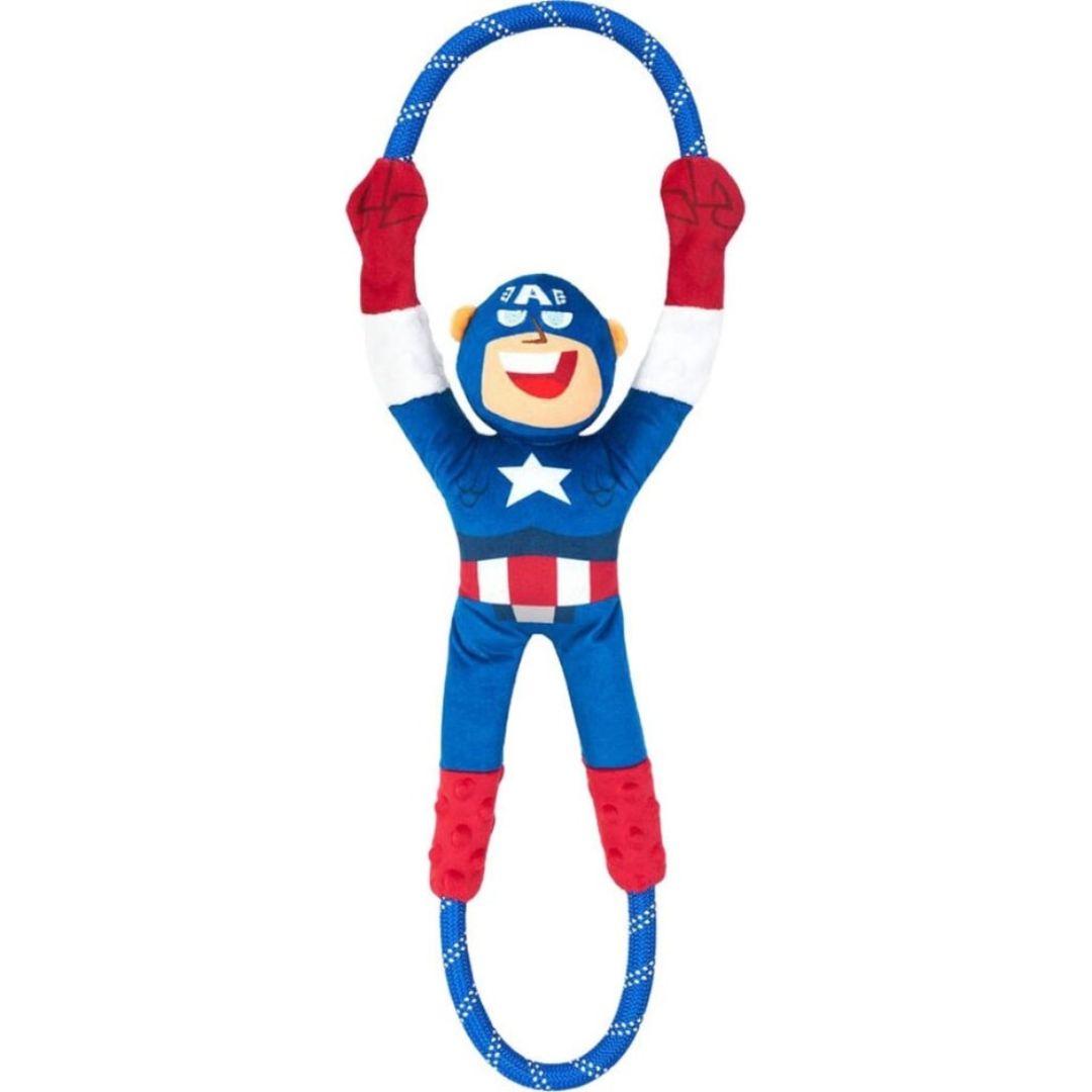 ZIPPYPAWS ROPETUGZ CAPTAIN AMERICA