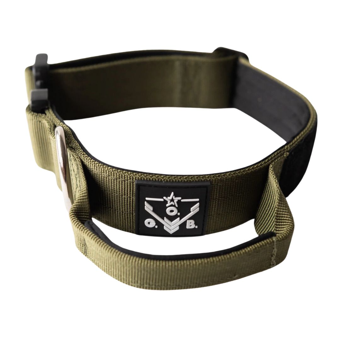TACTICAL COLLAR ADJUSTABLE GREEN
