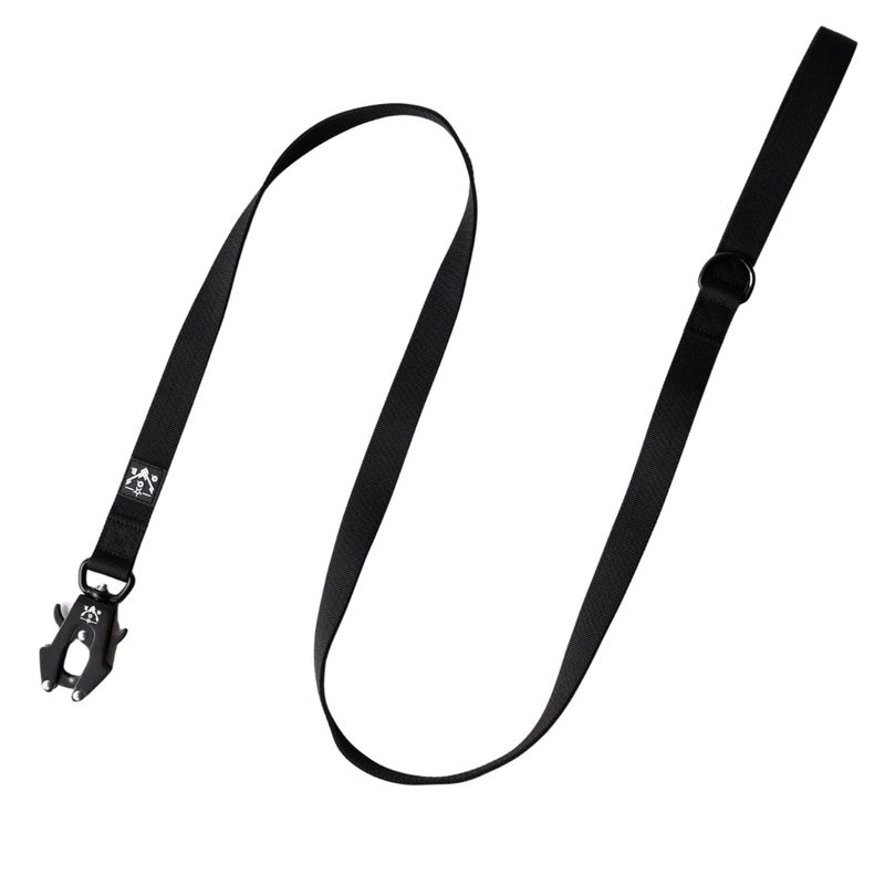 thumbnail interactive-video image 1 of Boss Dog Tactical Leash - 6 FT Military Grade Nylon With Traffic Handle - Black 1 of 10