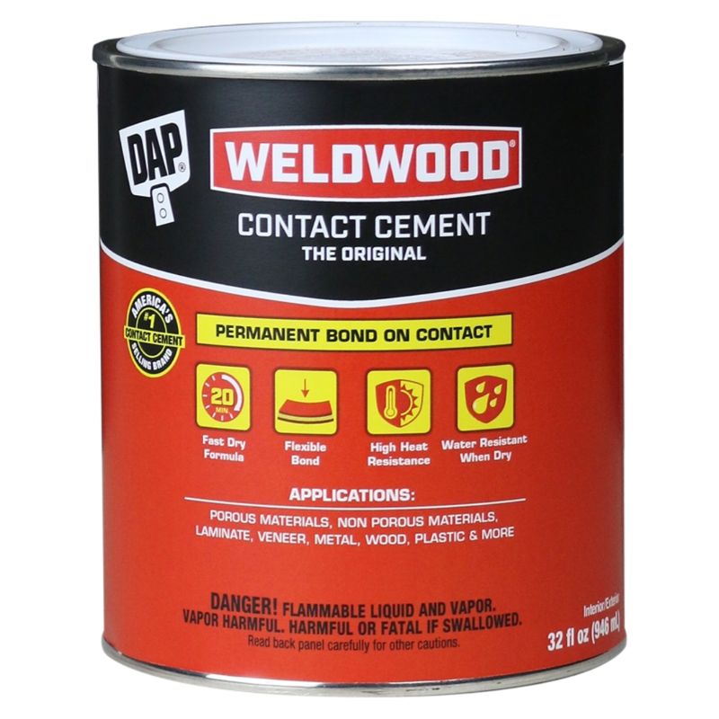 00272 WELDWOOD CONTACT CEMENT QT