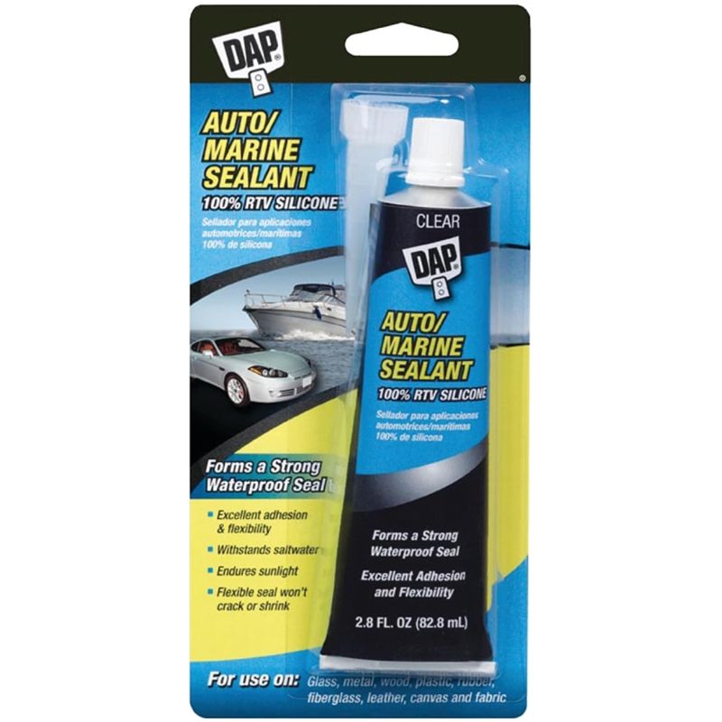 00756 AUTO/MARINE SILICONE SEALANT 2.8OZ