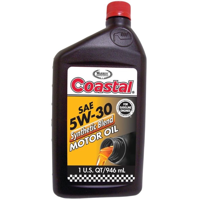 01701 COASTAL SYNTHETIC BLEND 5W-30 QT