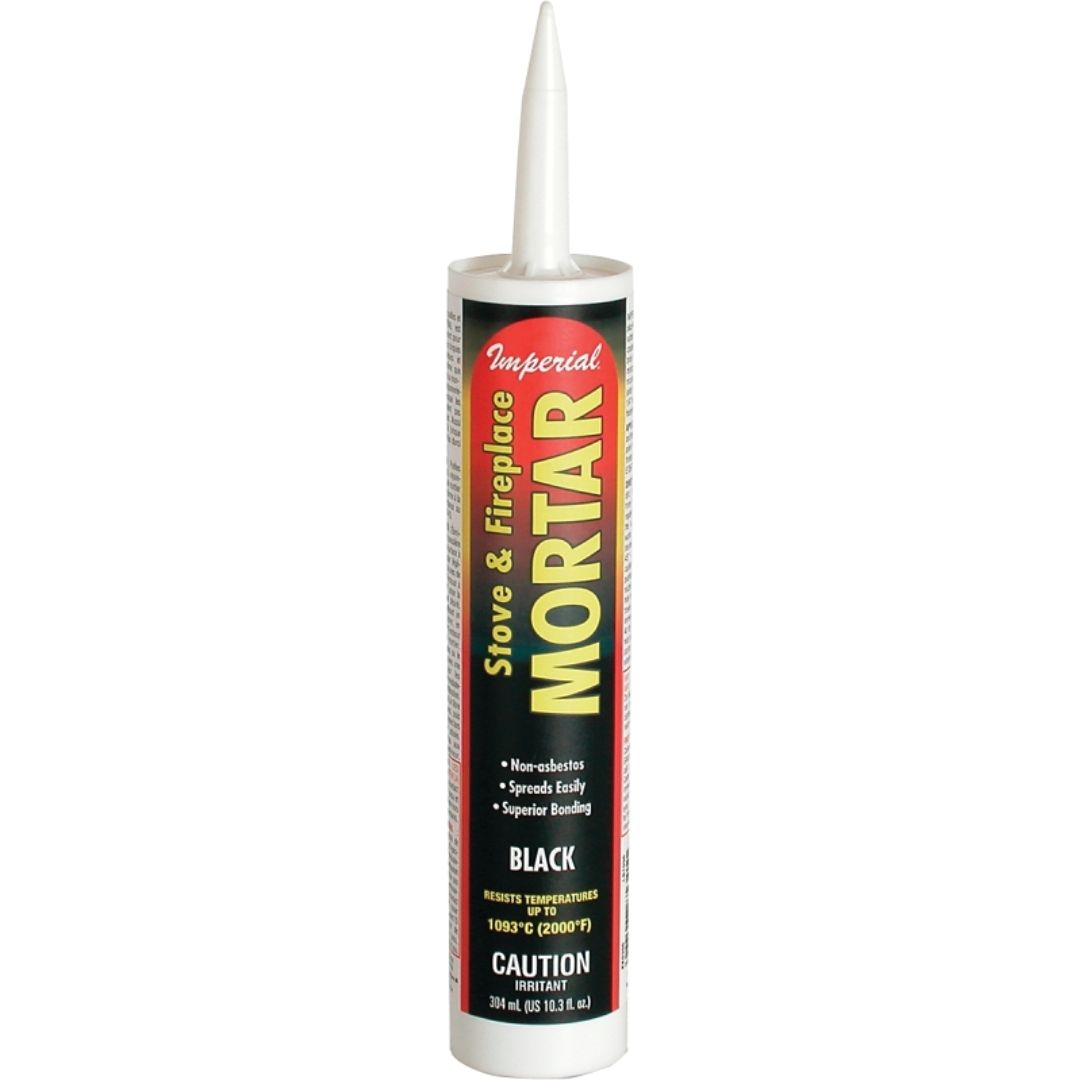KK0306 STOVE &amp; FIREPLACE MORTAR BLACK 10.3OZ