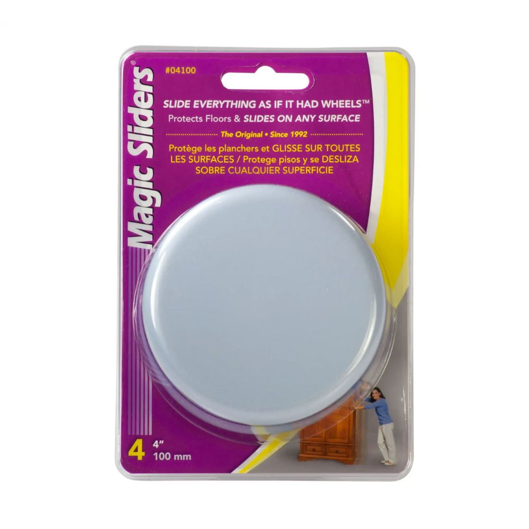 04100 ROUND MAGIC SLIDERS 4IN