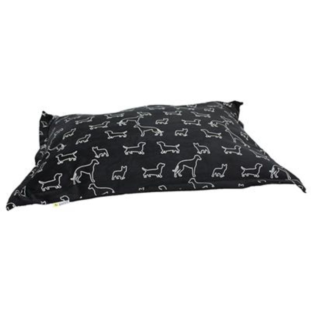 CLOUD PILLOW DOG PRINT MED