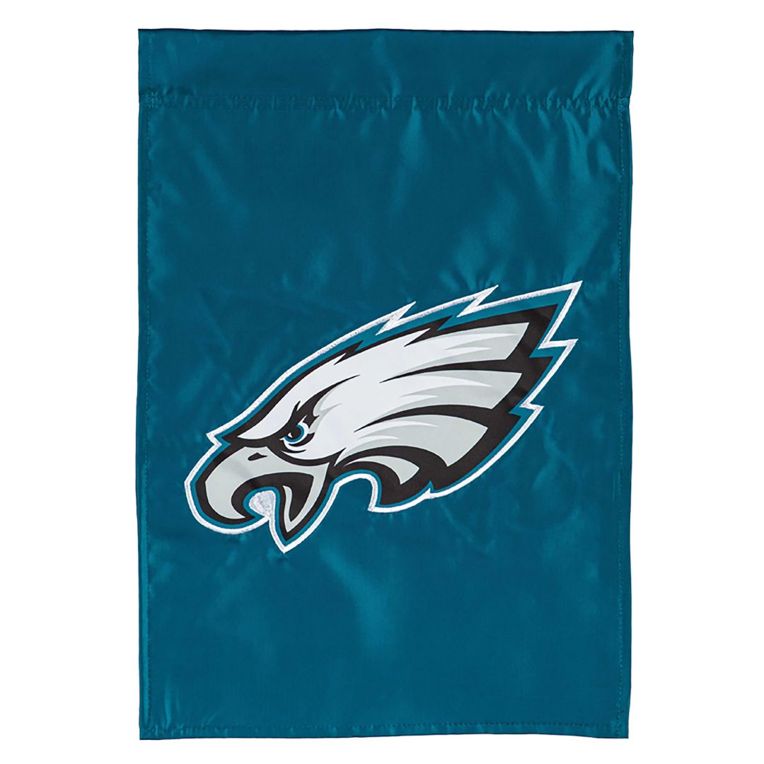 PHILADELPHIA EAGLES APPLIQUE GARDEN FLAG
