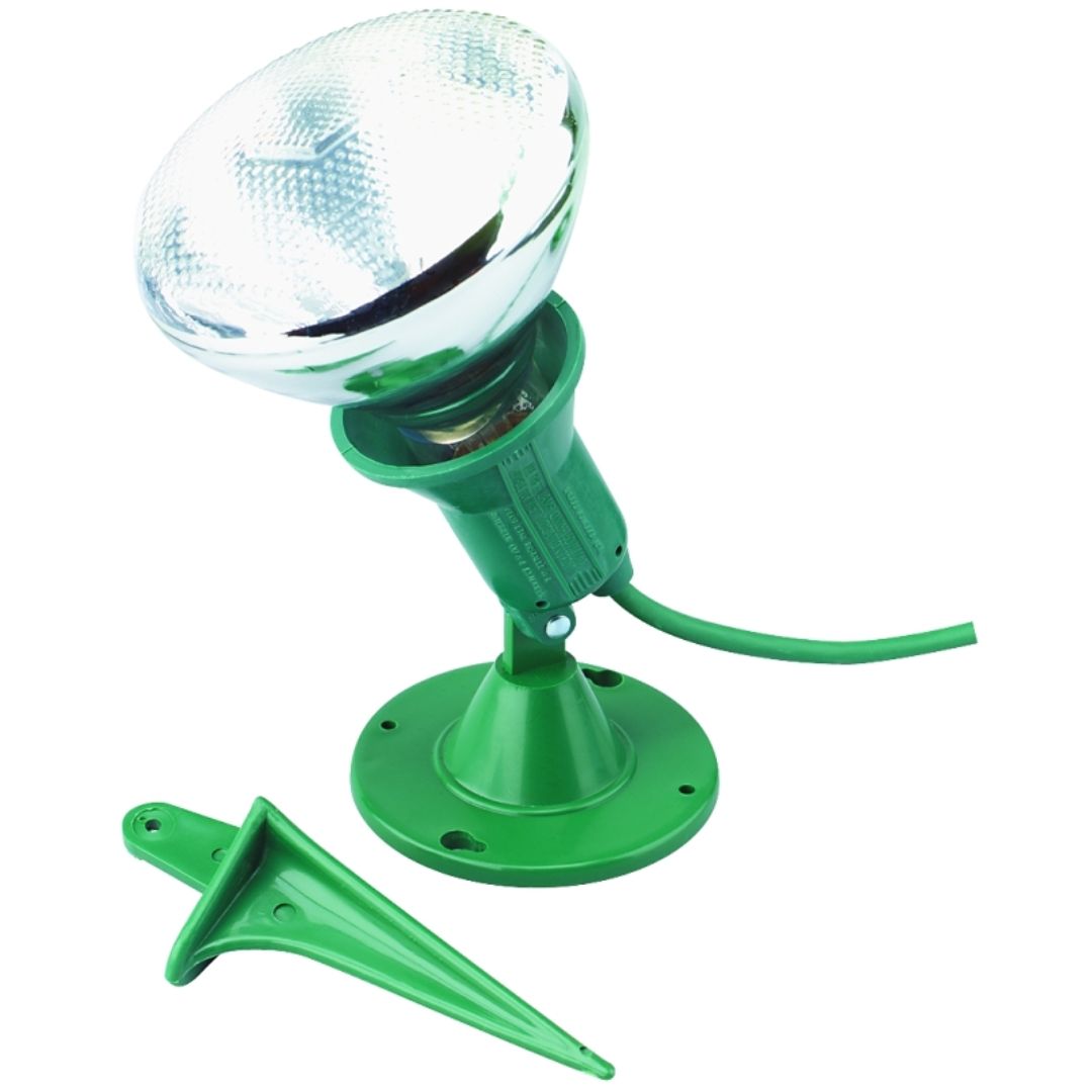 0430 POLY FLOODLIGHT W/STAKE
