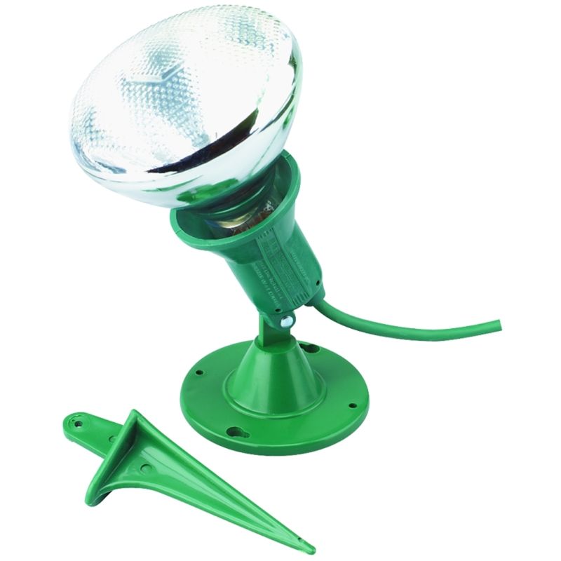 0430 POLY FLOODLIGHT W/STAKE