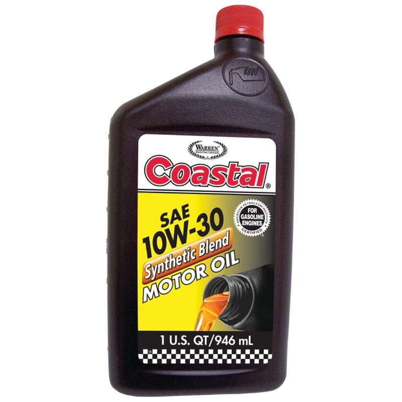 01801 COSTAL SYNTHETIC BLEND 10W-30 QT