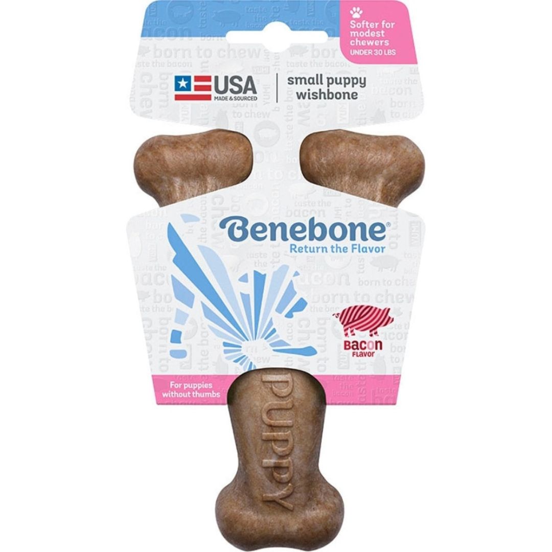 BENEBONE PUPPY WISHBONE BACON SM