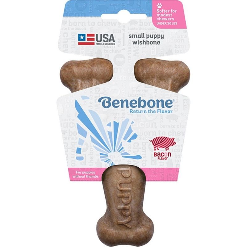 BENEBONE PUPPY WISHBONE BACON SM