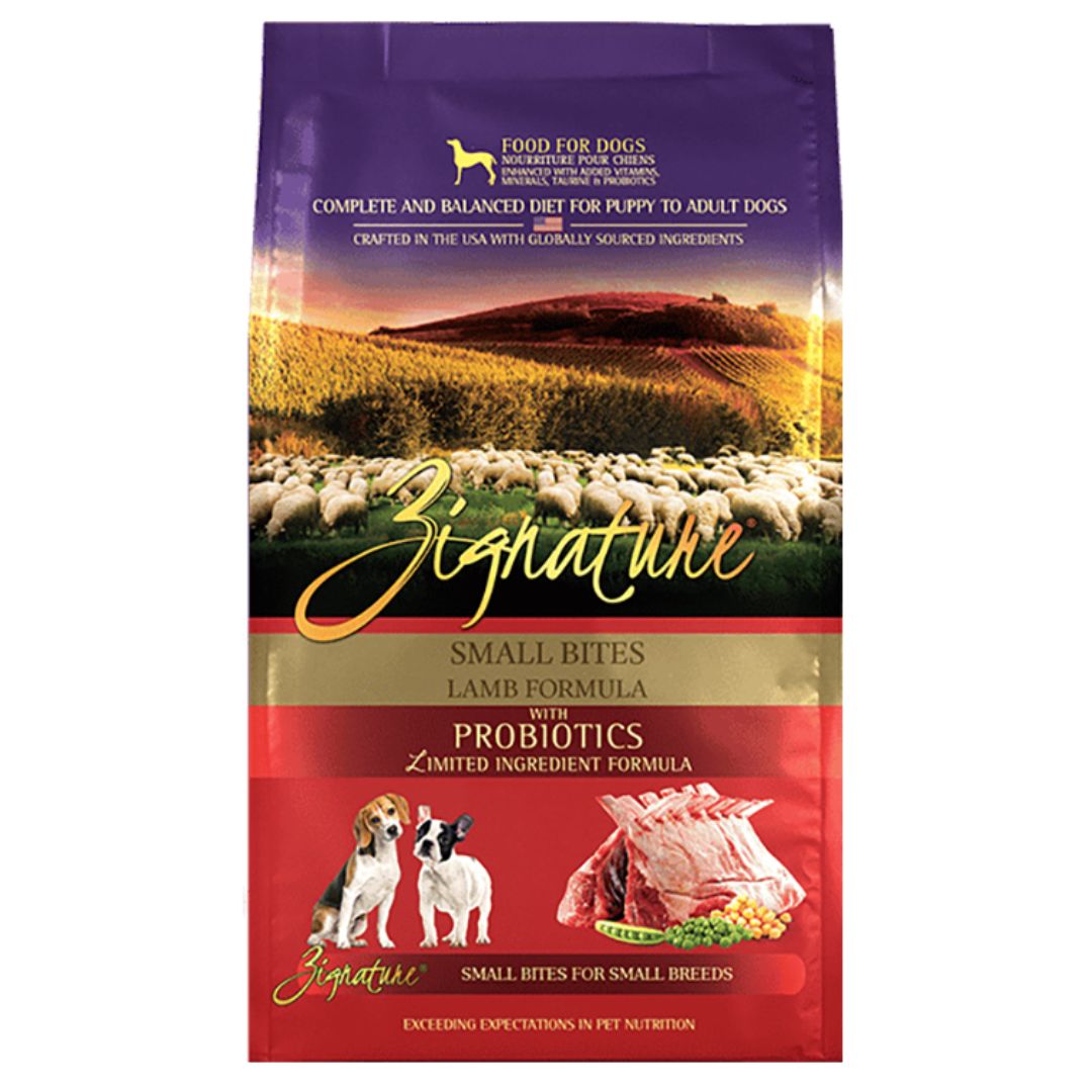 ZIGNATURE DOG LAMB SMALL BITES GRAIN FREE 12.5LB