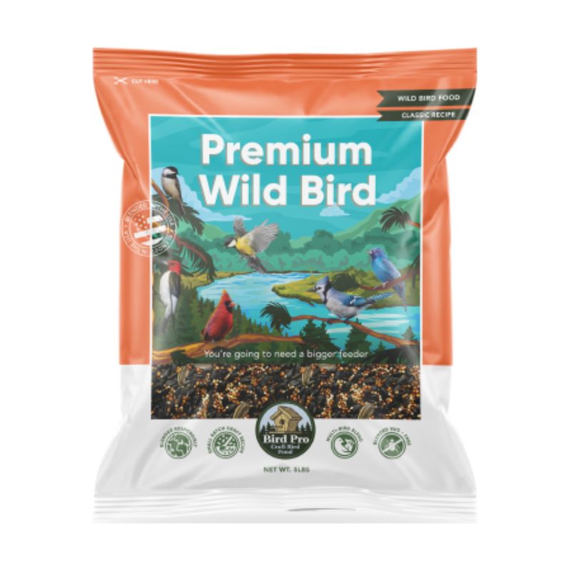 PREMIUM WILD BIRD SEED 5LB