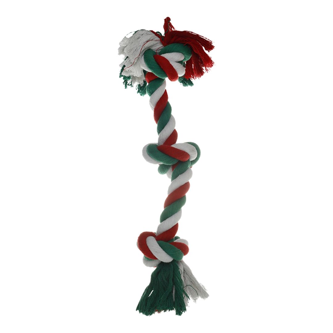 TERRITORY DOG ROPE TUG EVERGREEN LG