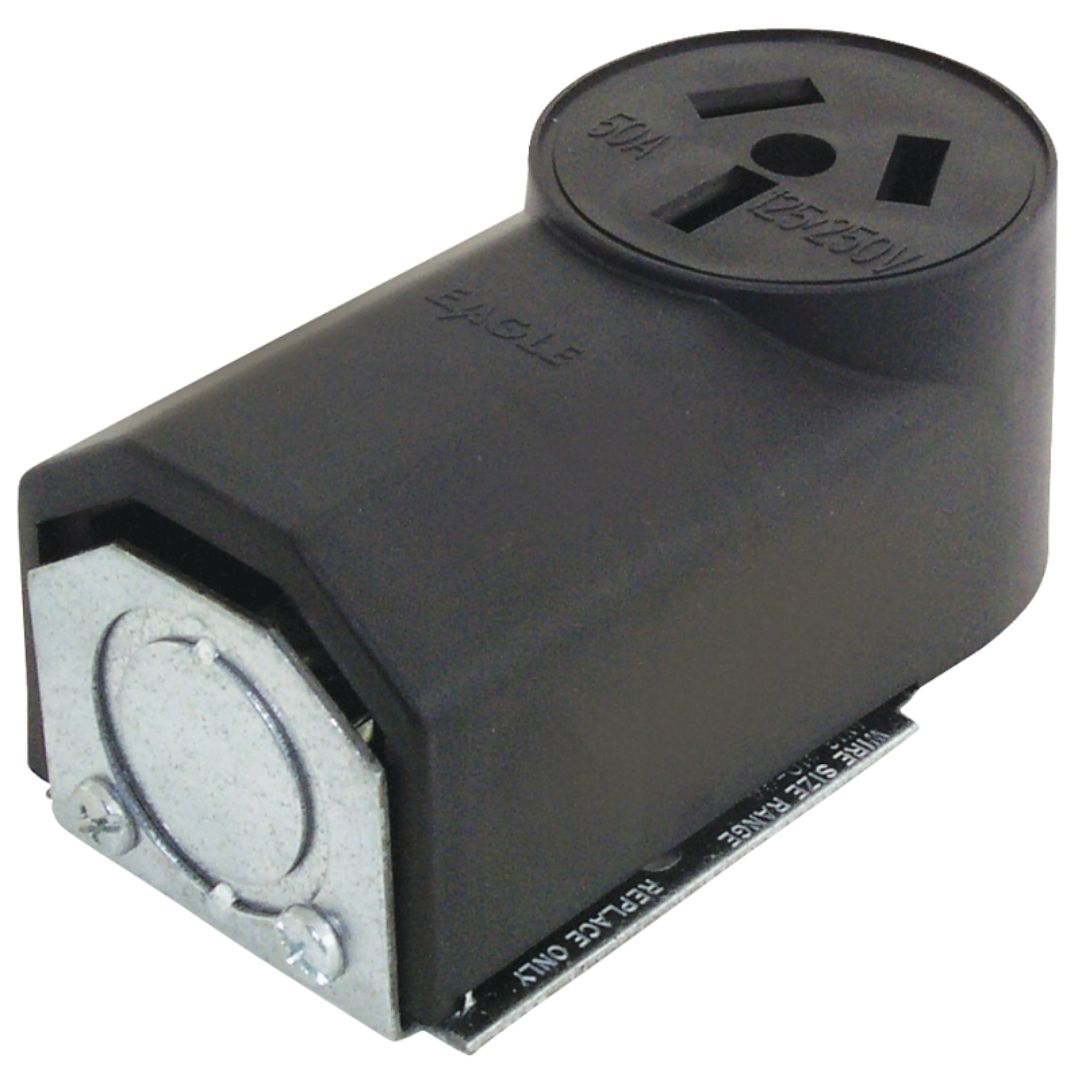 112/WD RANGE RECEPTACLE 50A 3-WIRE