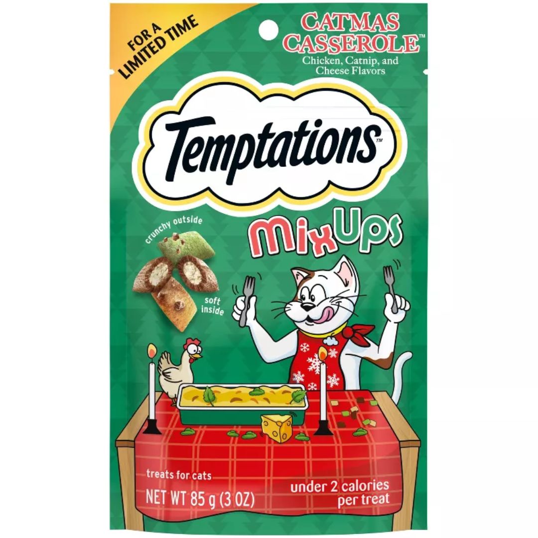 TEMPTATIONS CATMAS CASSEROLE 3OZ