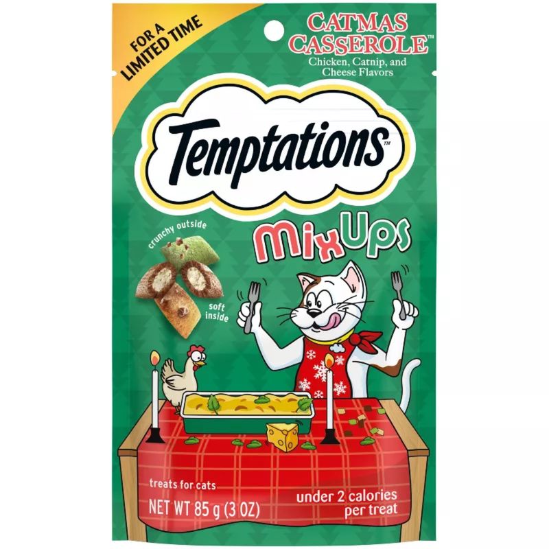 TEMPTATIONS CATMAS CASSEROLE 3OZ